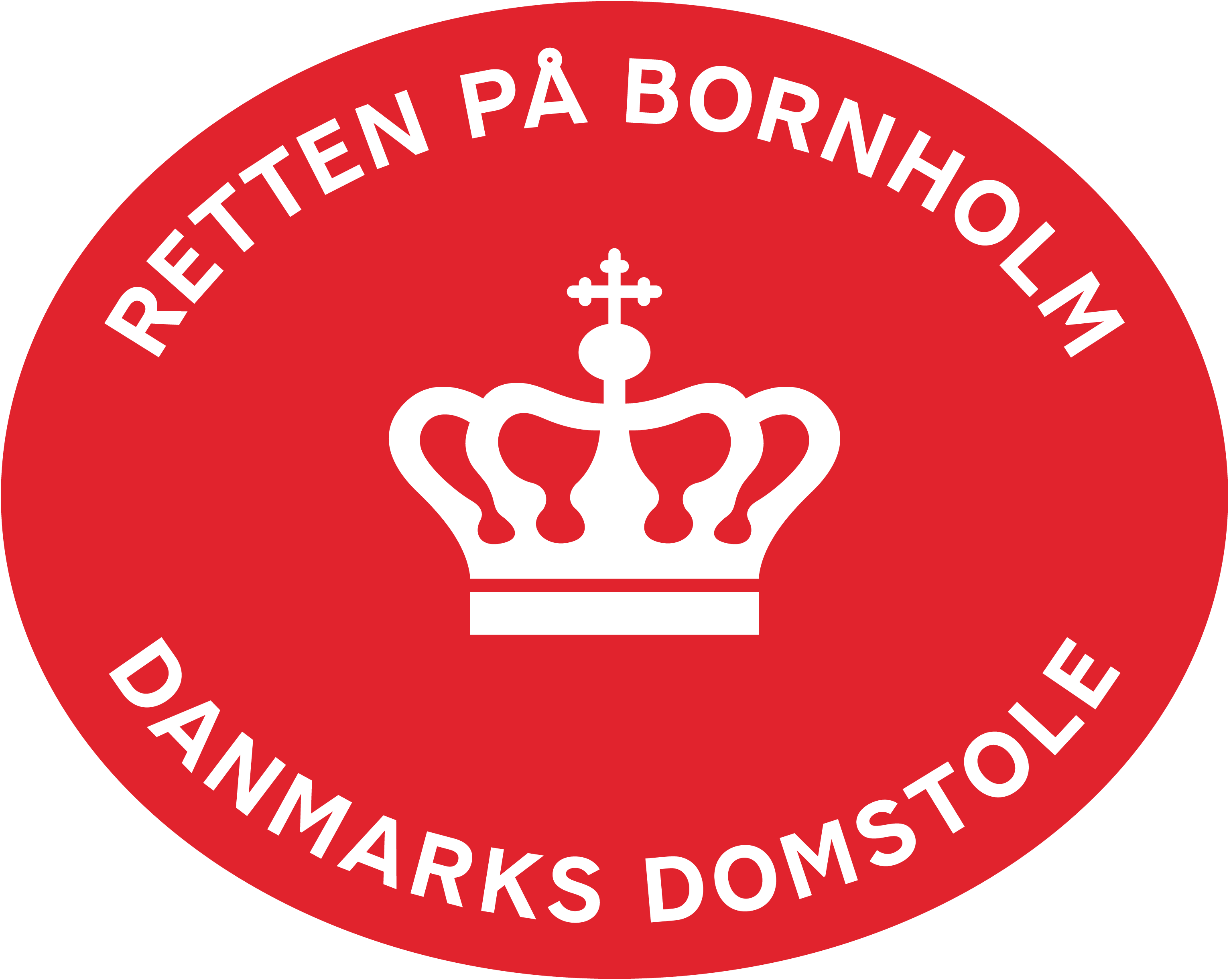Retten på Bornholm, logo